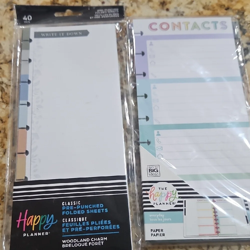 Happy Planner Inserts